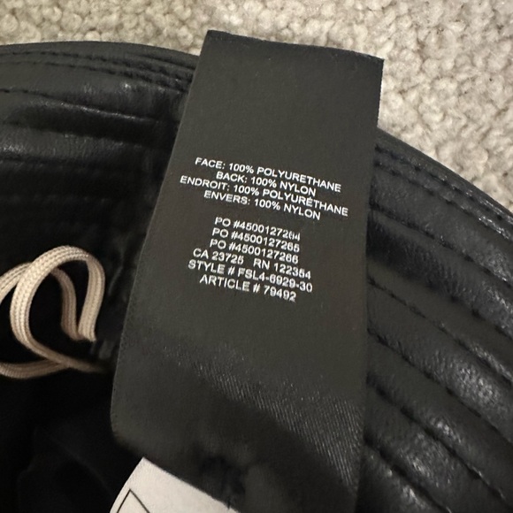 Aritzia Faux Leather Funk Pant - Picture 7 of 7